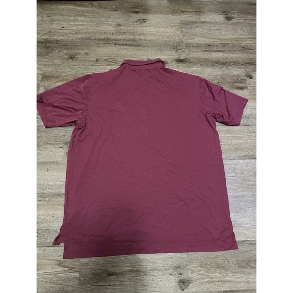 Peter Millar Polo Shirt Mens Large Red Summer Comfort Golf Performance - Picture 6 of 7